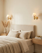Contrast Alabaster Wall Sconce — product view 3