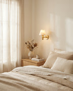 Contrast Alabaster Wall Sconce — product view 4