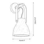 Marrakech Alabaster Wall Sconce — product view 6