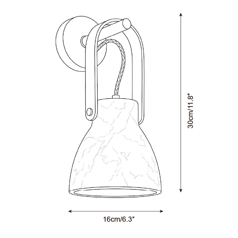 Marrakech Alabaster Wall Sconce — product view 6