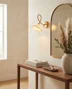 Century Alabaster Wall Sconce — product view 3