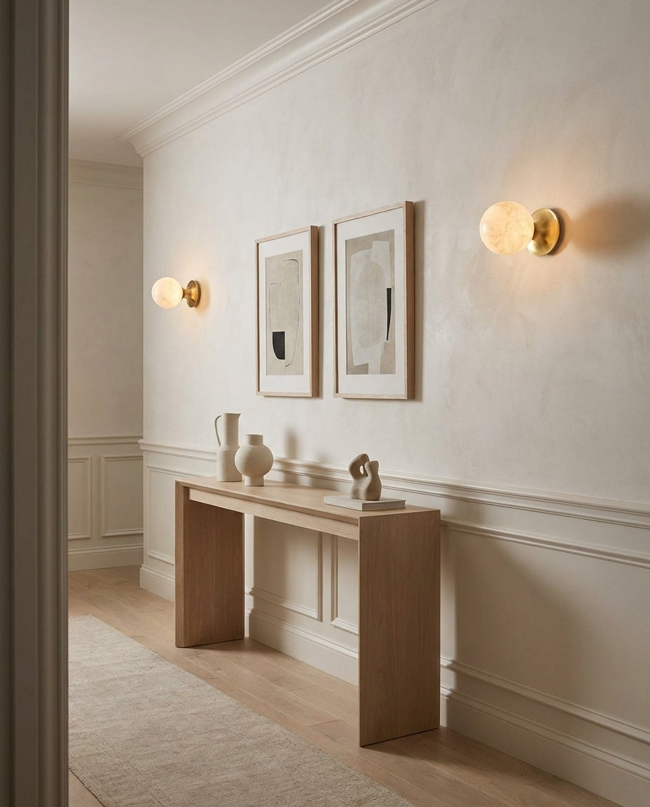 Radiora Alabaster Wall Sconce — product view 8