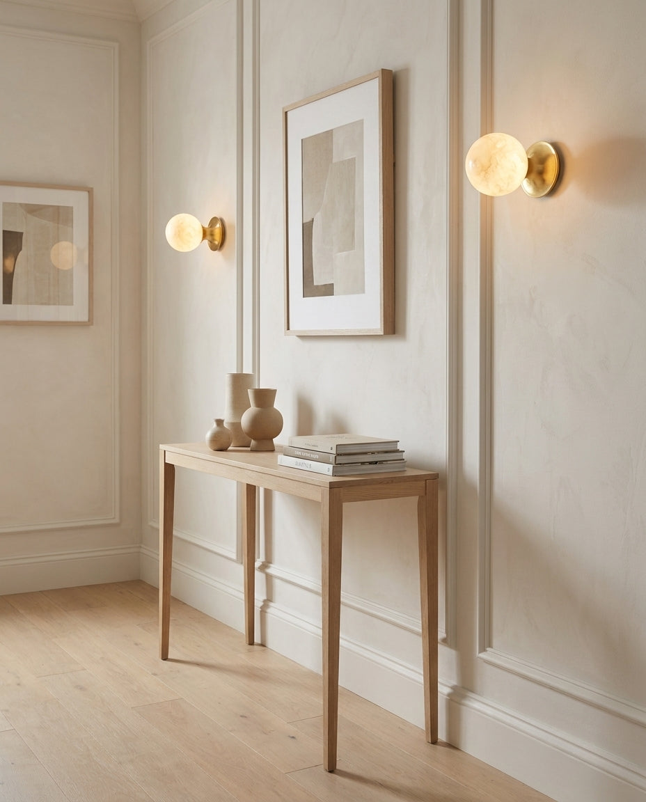 Radiora Alabaster Wall Sconce — product view 10
