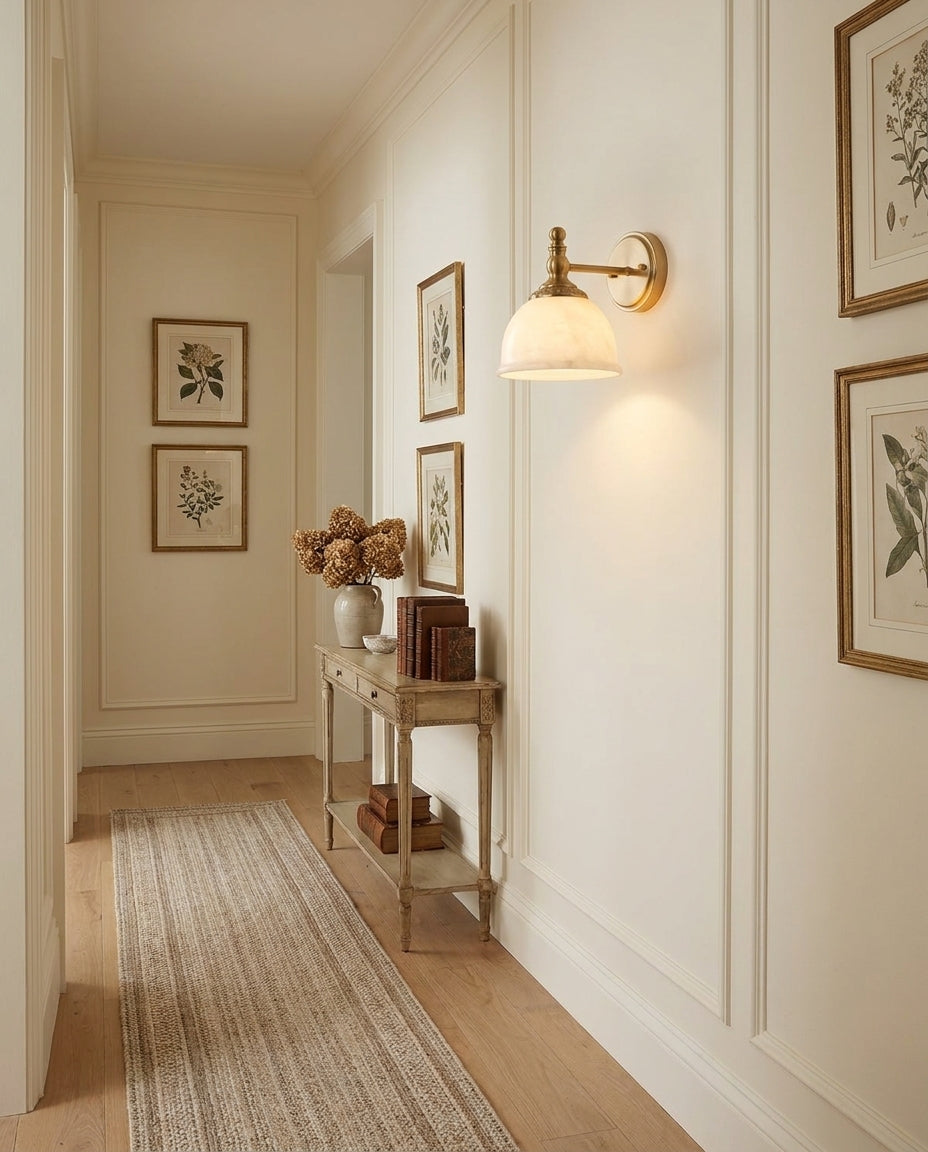 Mishya Alabaster Wall Sconce — product view 7