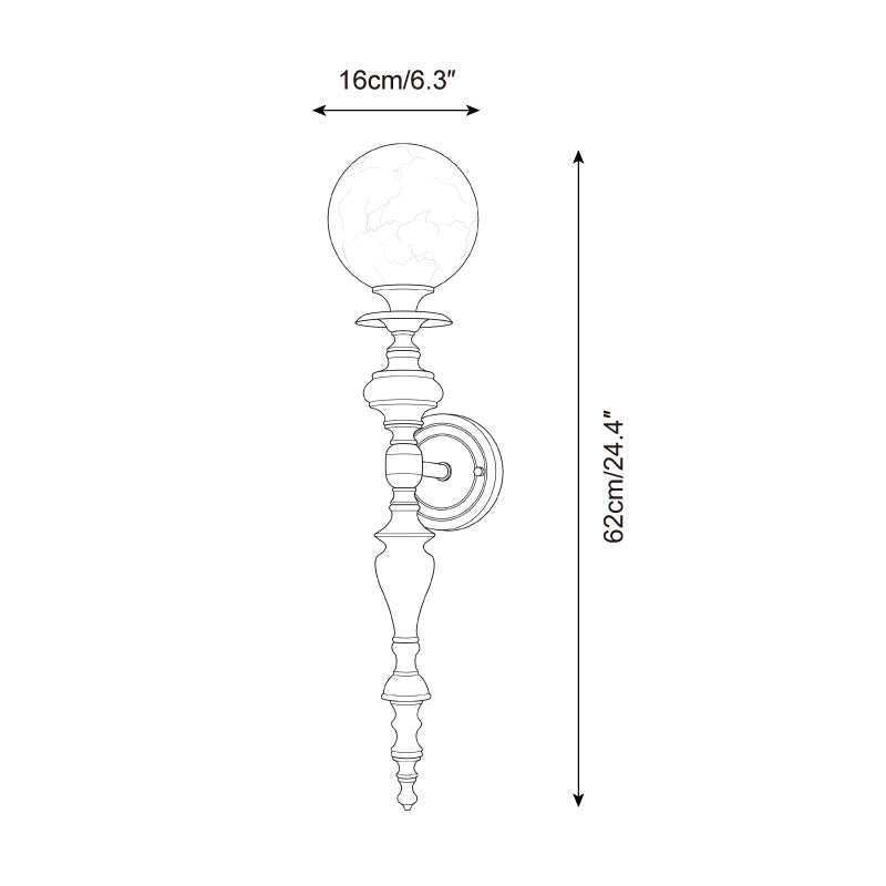 Beatty Alabaster Wall Sconce — product view 5