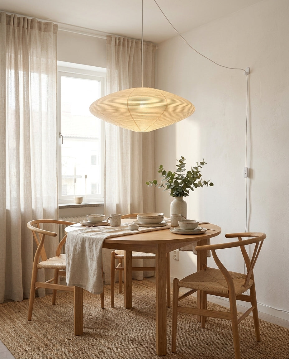Washi Paper Swag Pendant Light — product view 2