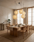 Round Washi Paper Pendant Light — product view 18