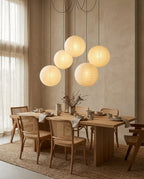 Round Washi Paper Pendant Light — product view 19