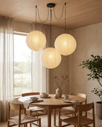 Round Washi Paper Pendant Light — product view 21