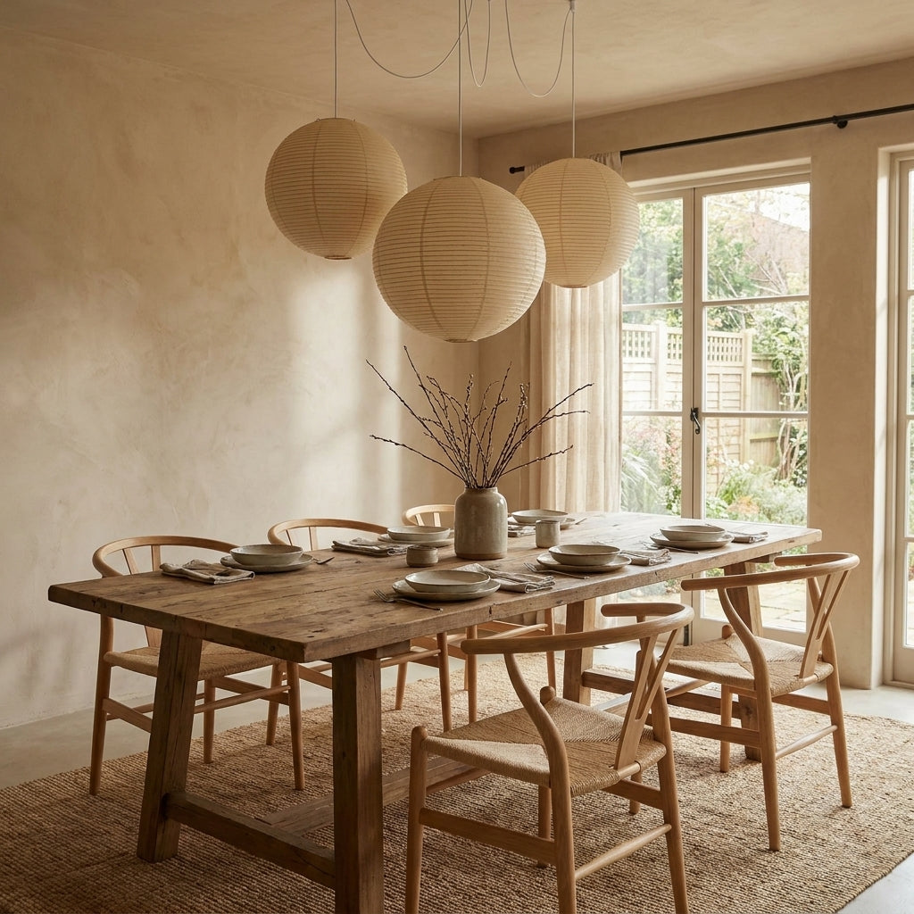 Washi Paper A Series Pendant Light — product view 2