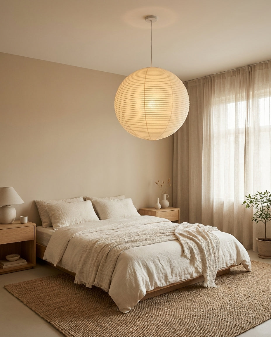 Washi Paper A Series Pendant Light — product view 4