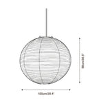 Washi Paper A Series Pendant Light — product view 11