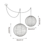 Washi Paper A Series Pendant Light — product view 14