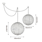 Washi Paper A Series Pendant Light — product view 15