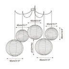 Washi Paper A Series Pendant Light — product view 16