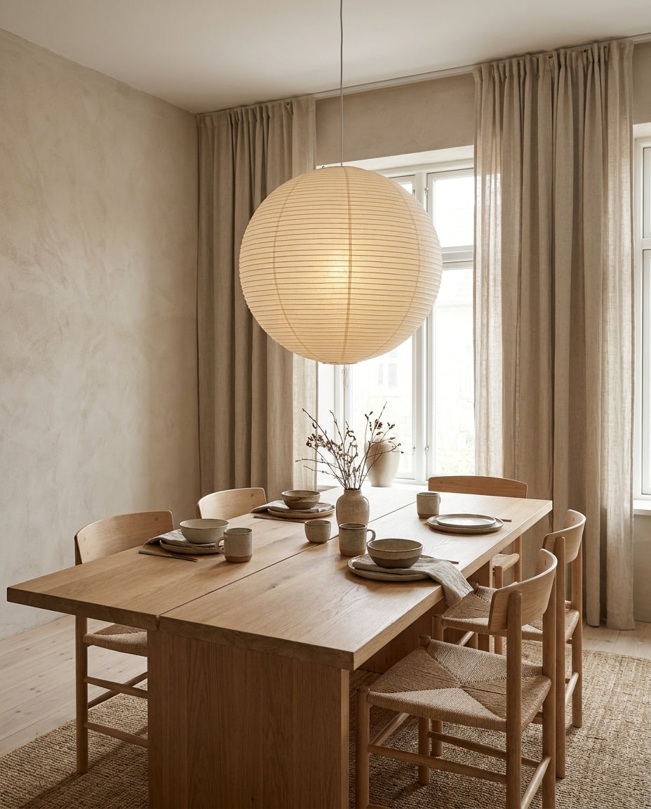 Washi Paper A Series Pendant Light — product view 24