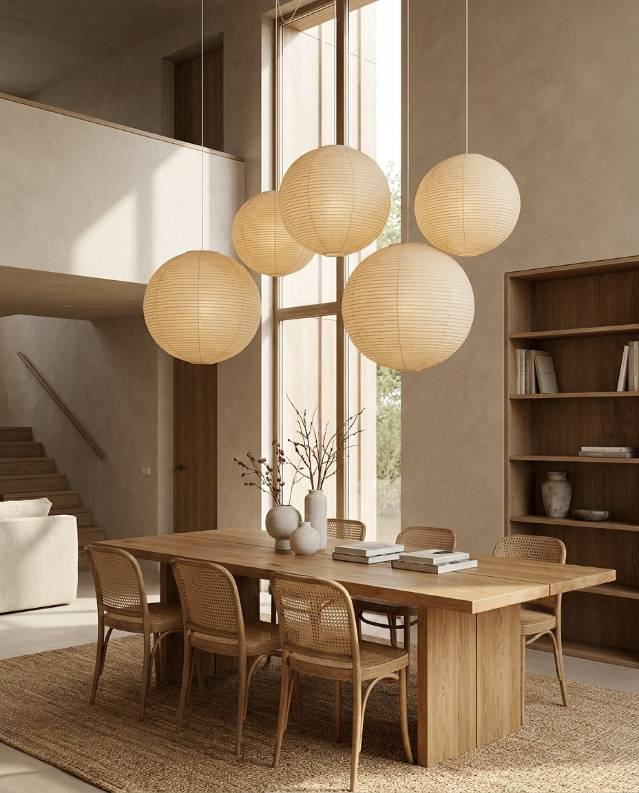 Washi Paper A Series Pendant Light — product view 26