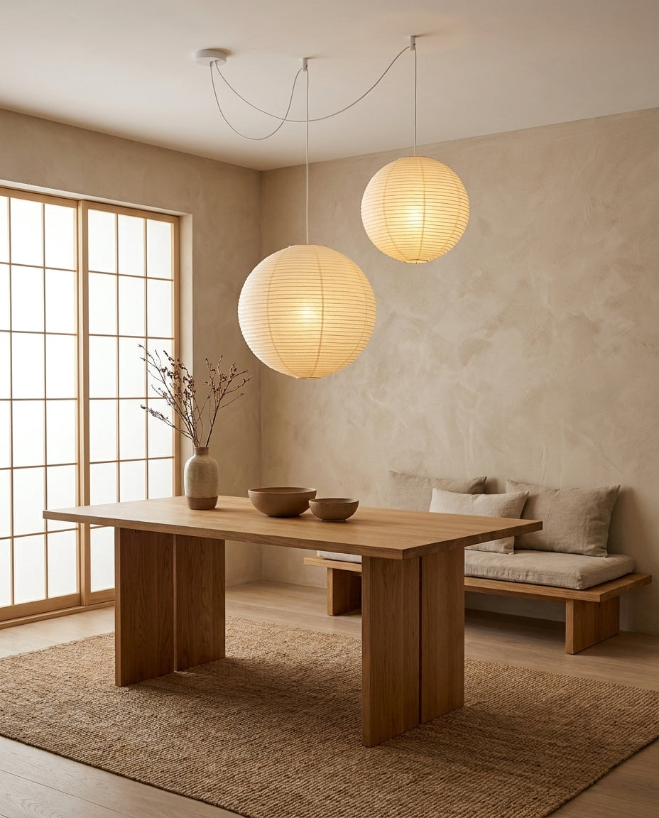 Washi Paper A Series Pendant Light — product view 27