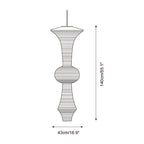 Washi Paper E Series Pendant Light — product view 6