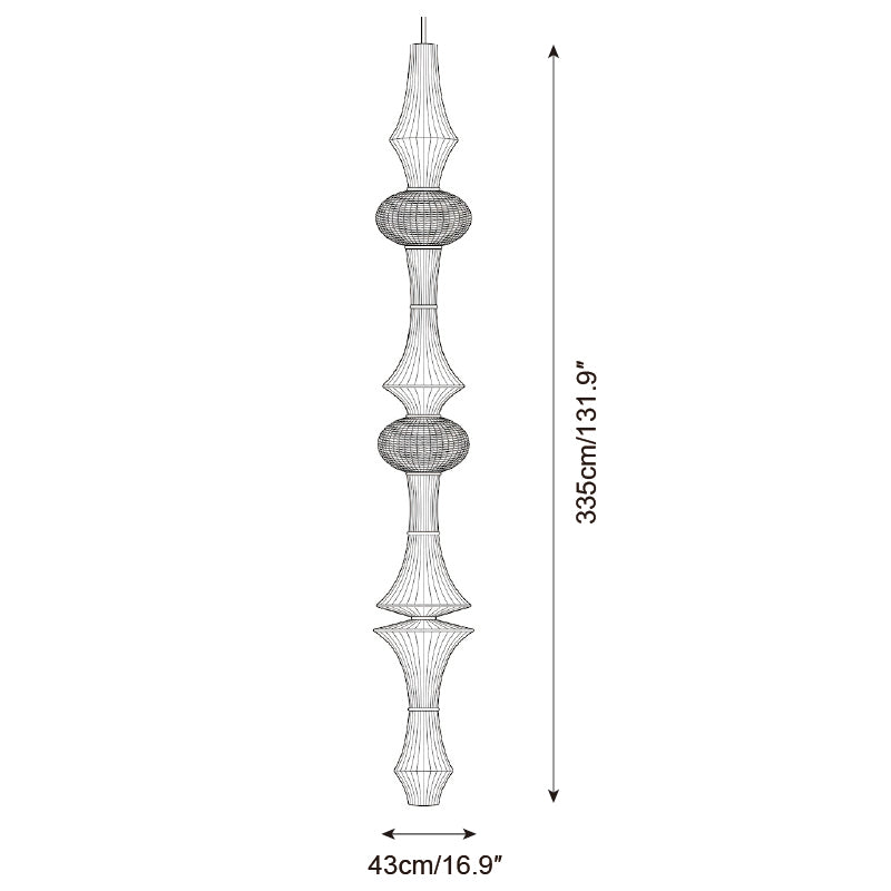 Washi Paper E Series Pendant Light — product view 10