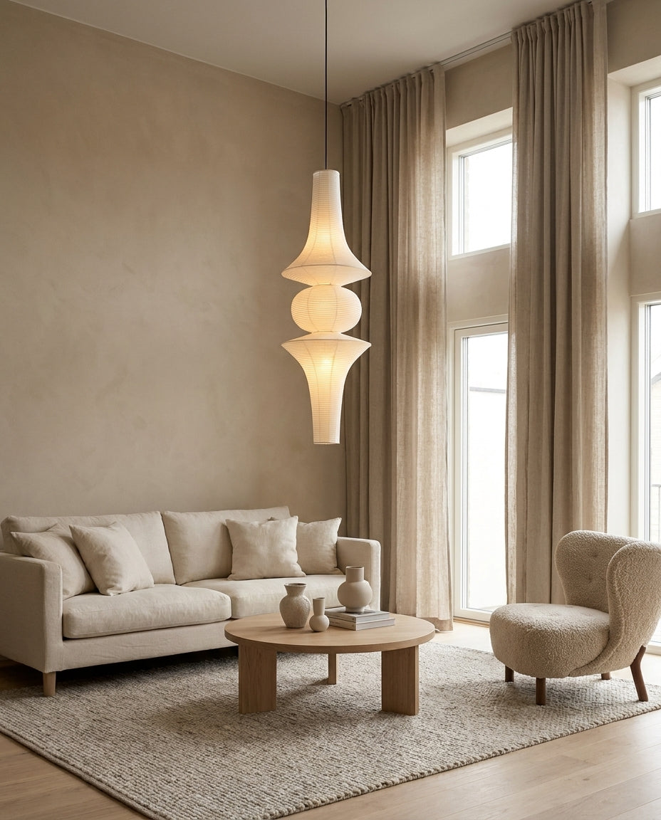 Washi Paper E Series Pendant Light — product view 17