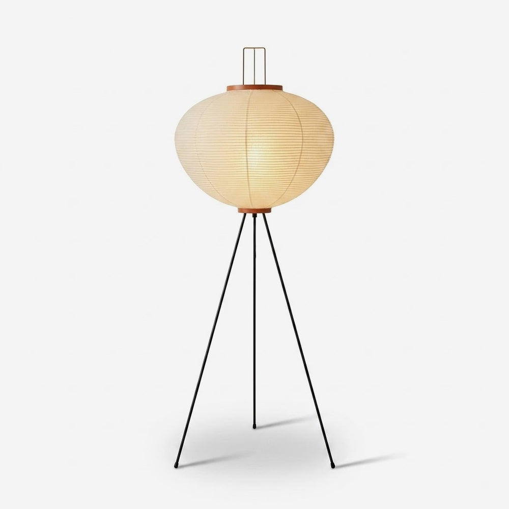 Japanese Rice Paper Floor Lamp — product view 1