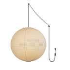 Japanese Paper Swag Pendant Light — product view 27