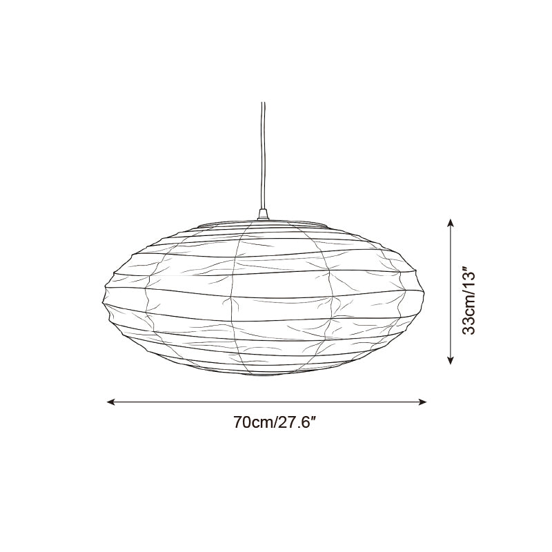 Washi Paper EN Series Pendant Light — product view 6