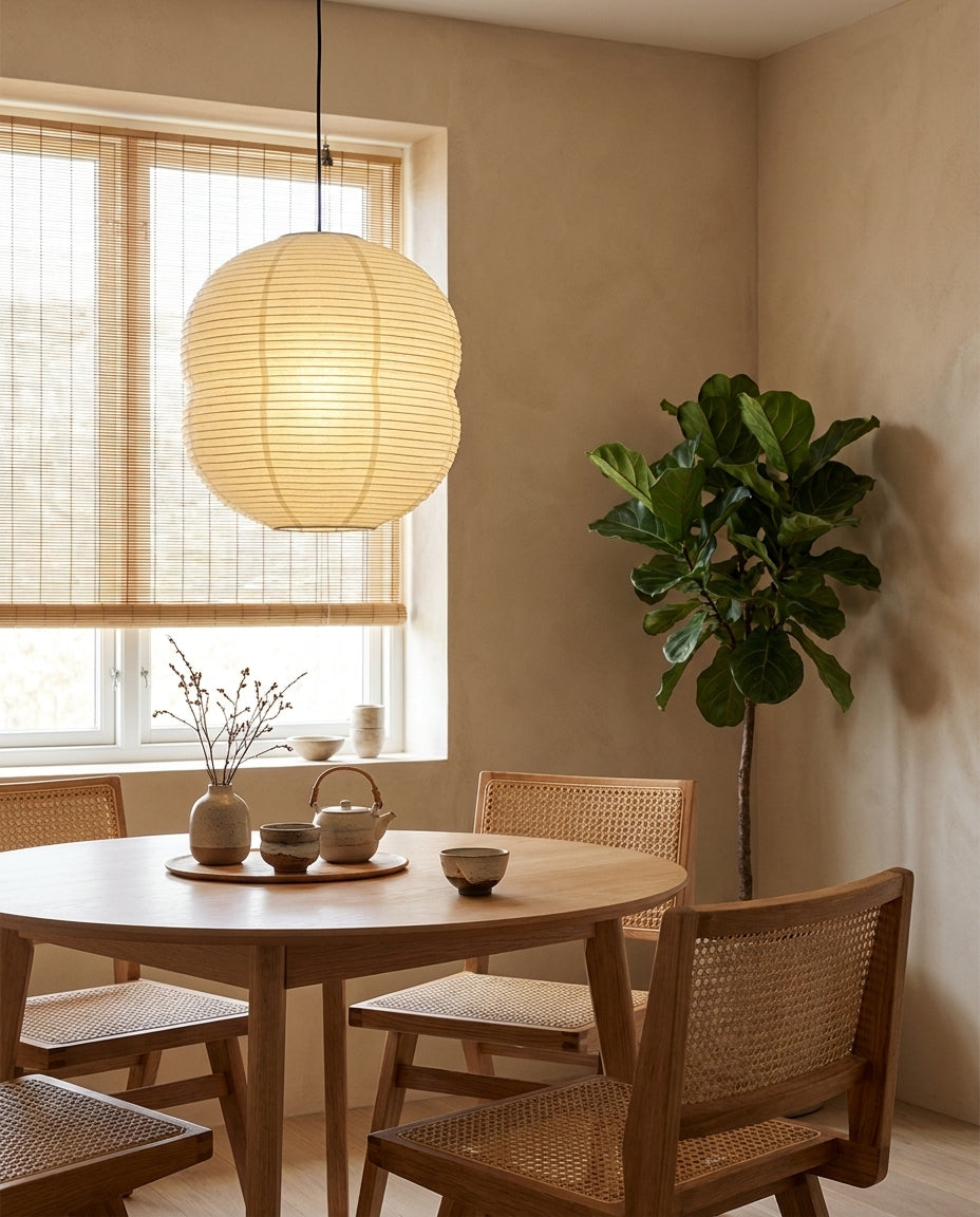 Mini Washi Paper Pendant Light — product view 2