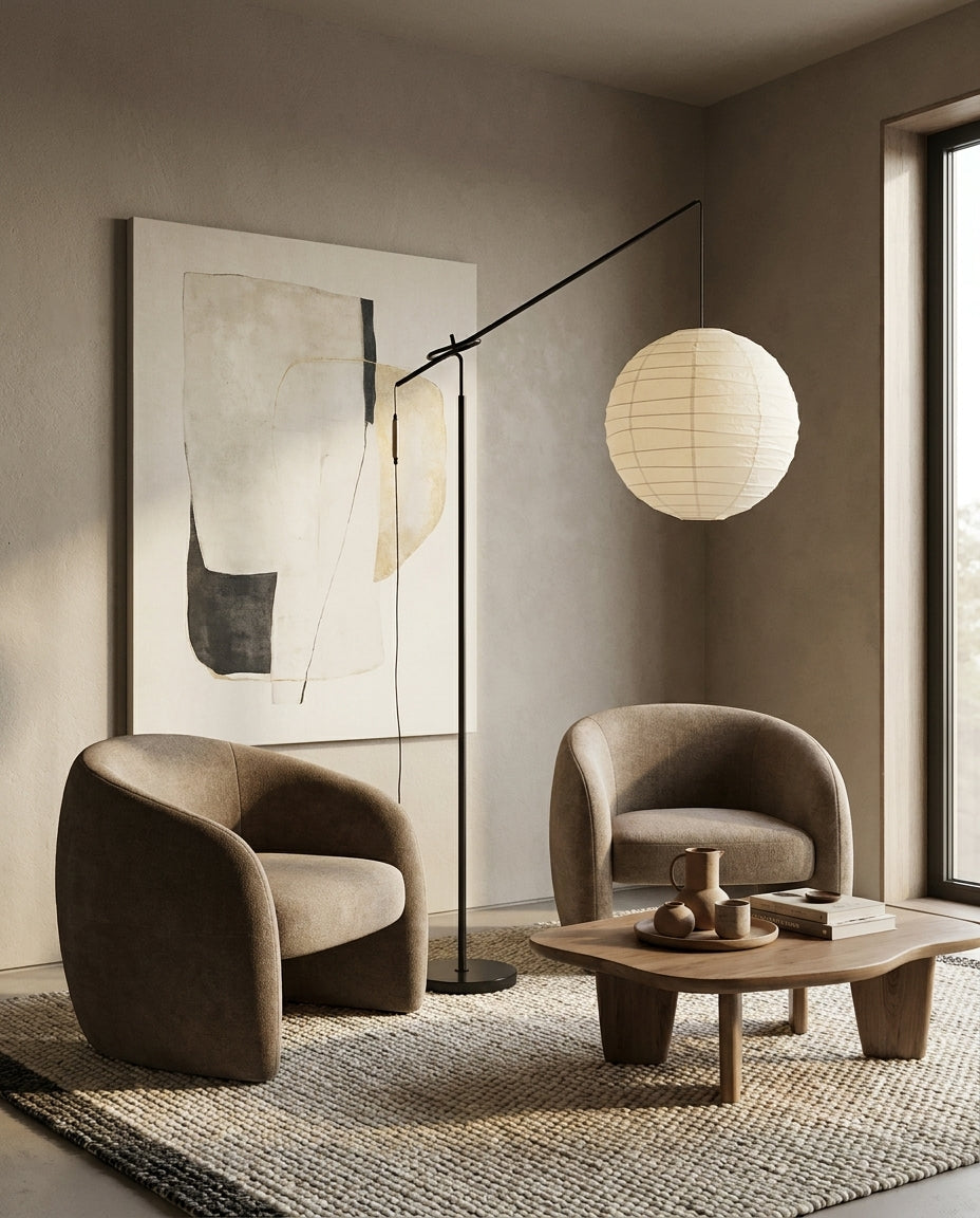Kanso Paper Floor Light — product view 8