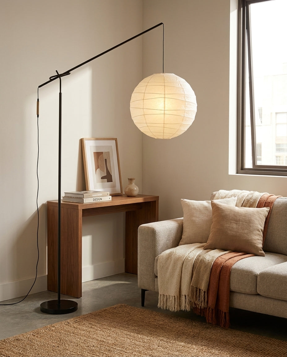 Kanso Paper Floor Light — product view 9