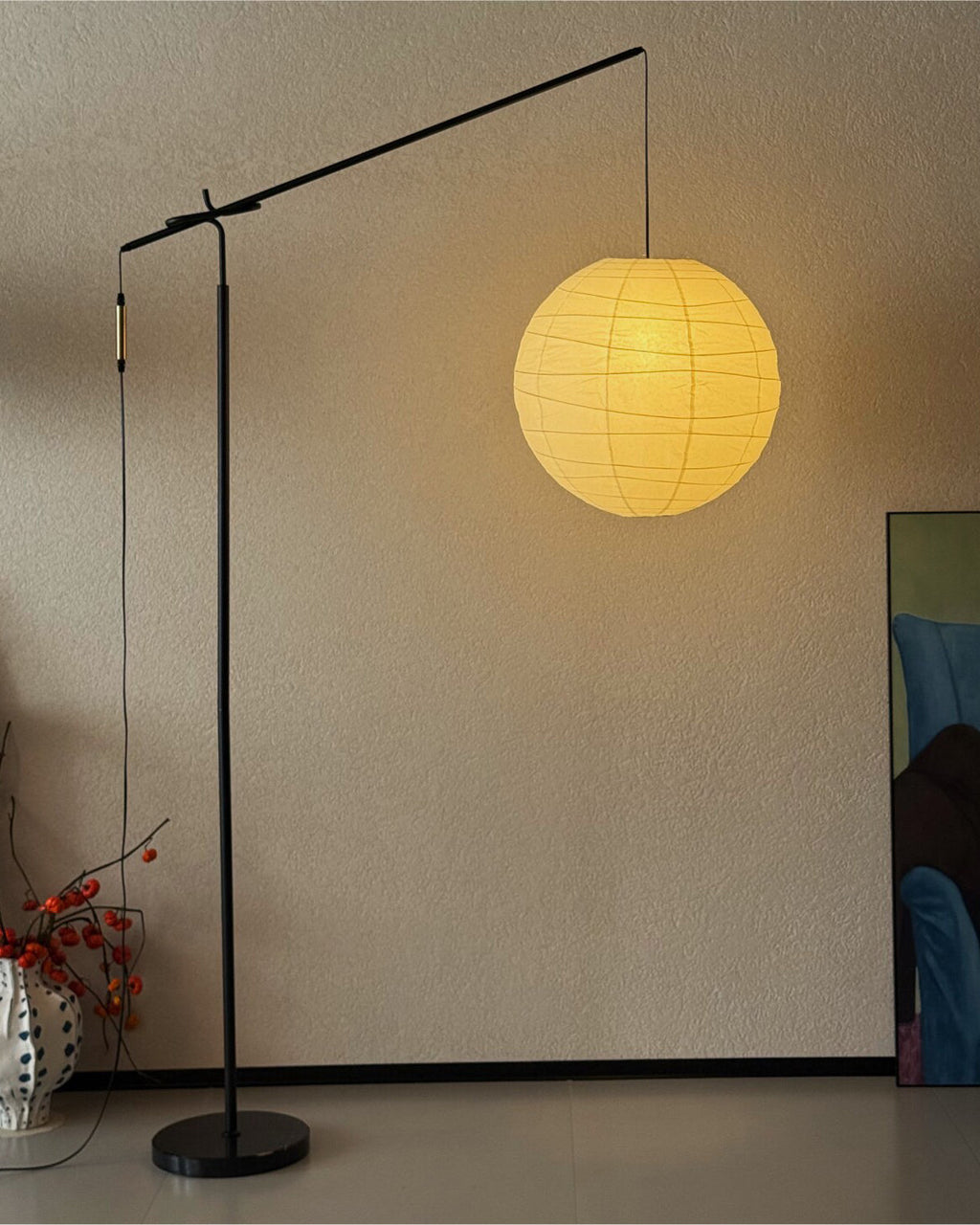 Kanso Paper Floor Light — product view 12