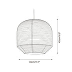 Kiyome Paper Pendant Light — product view 5