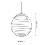 Hikari Paper Pendant Light — product view 5