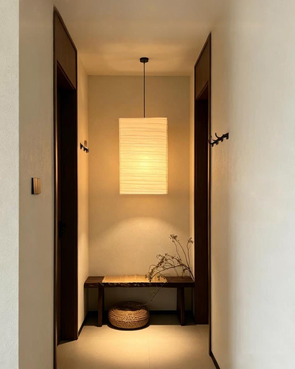 Kaku Paper Pendant Light — product view 2