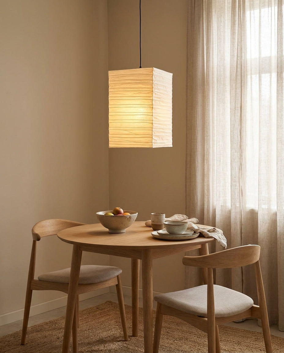 Kaku Paper Pendant Light — product view 3