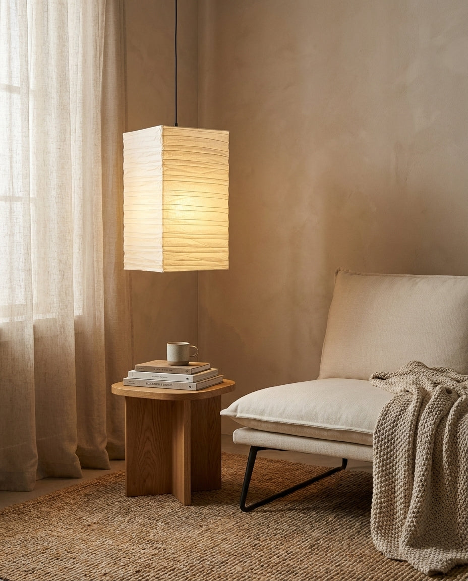 Kaku Paper Pendant Light — product view 12