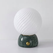 Green & White