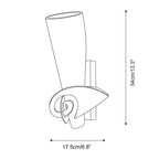 Velion Wall Sconce — product view 5