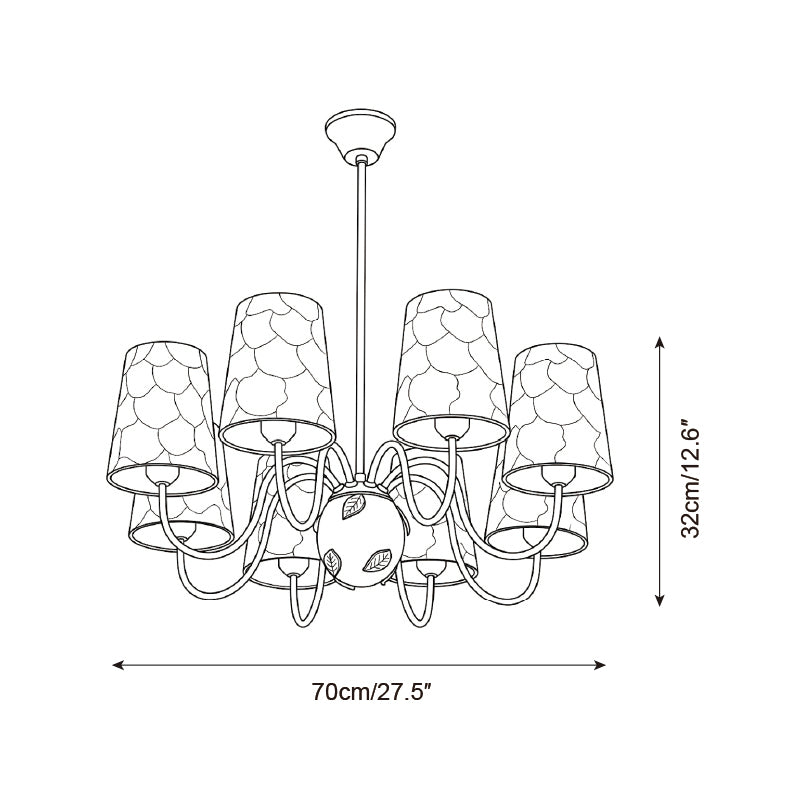 Calyven Chandelier — product view 6