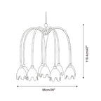 Tulivane Chandelier — product view 6