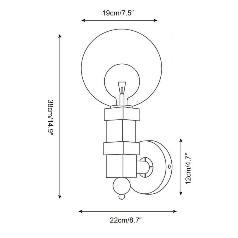 Volaro Wall Sconce — product view 5