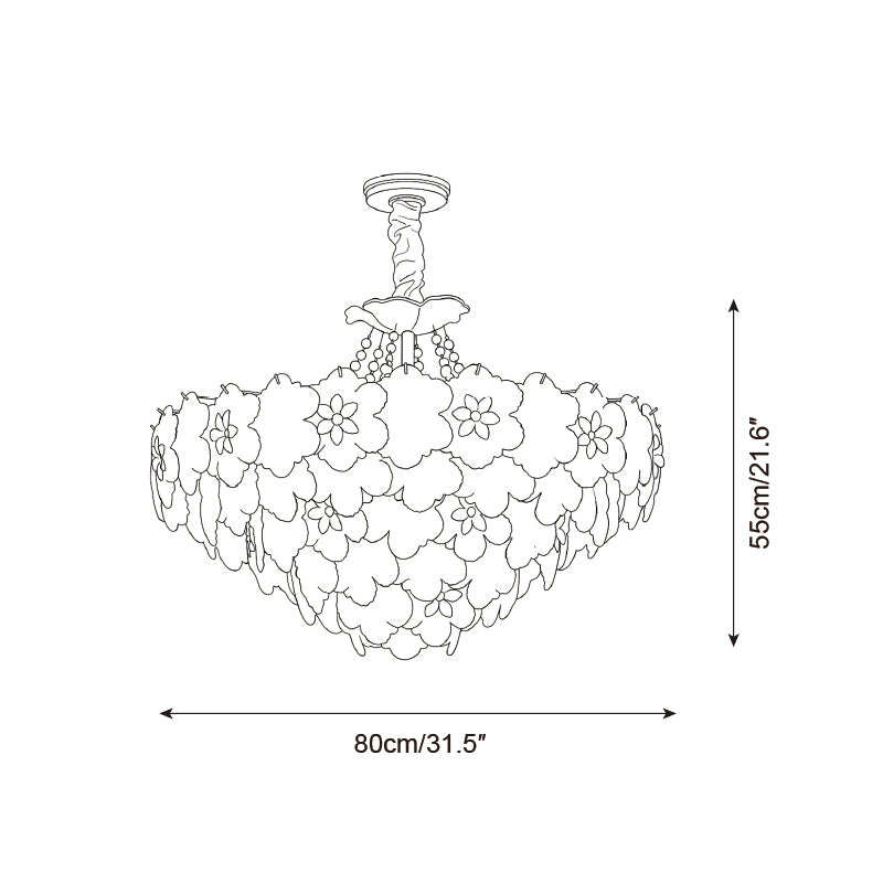 Lunavelle Chandelier — product view 7