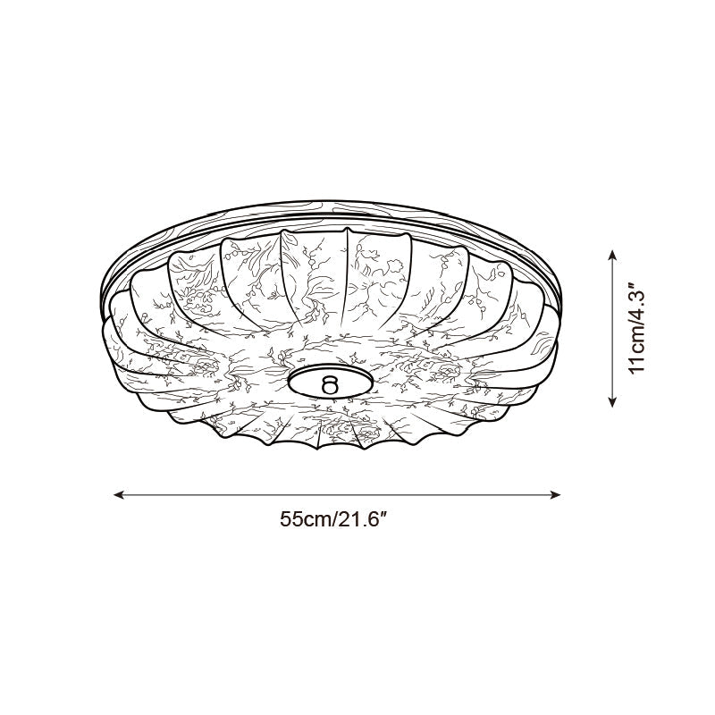 Ruelline Flush Mount Ceiling Light — product view 6