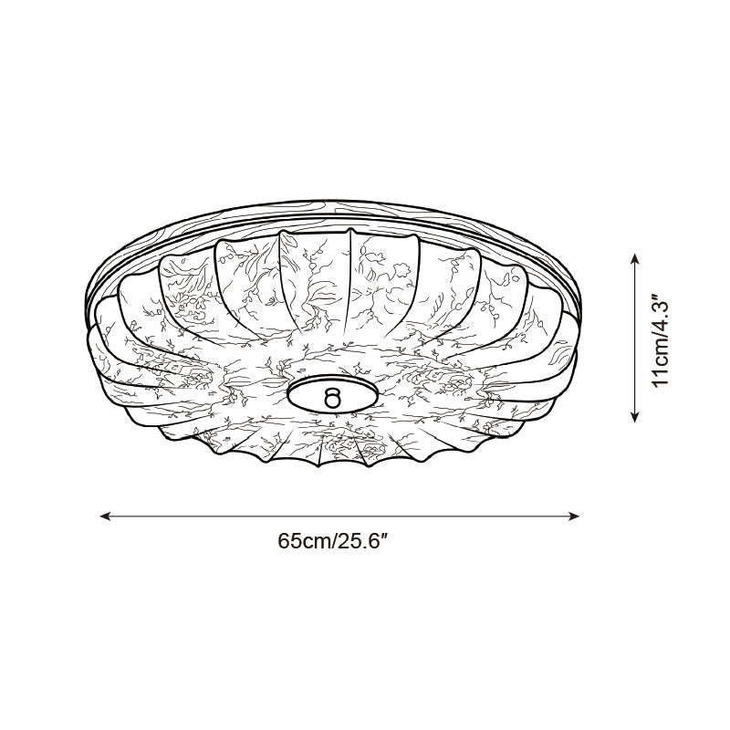 Ruelline Flush Mount Ceiling Light — product view 7
