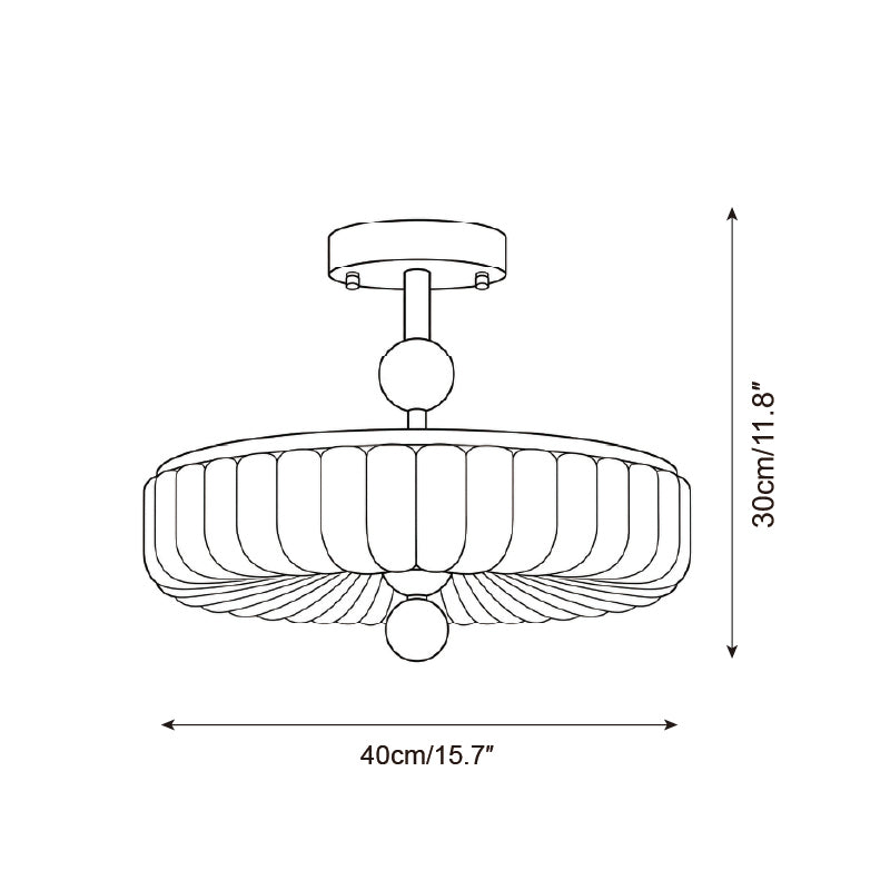 Virelan Flush Mount Ceiling Light — product view 6