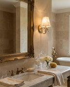Valerine Alabaster Wall Sconce — product view 3