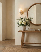 Valerine Alabaster Wall Sconce — product view 5