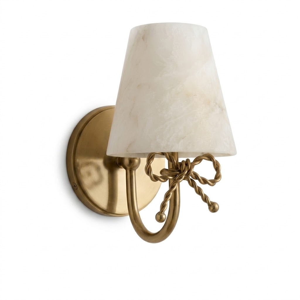 Valerine Alabaster Wall Sconce — product view 10