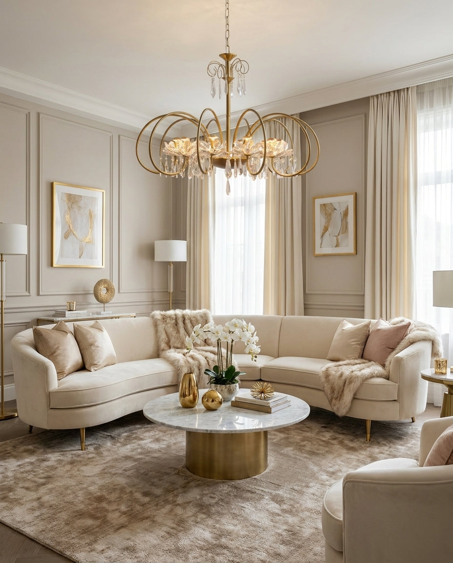 Virelline Chandelier — product view 3